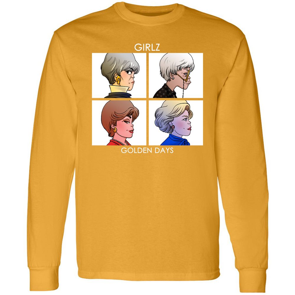 Long Sleeve T-Shirt - HM84EMXG - Gold - 9