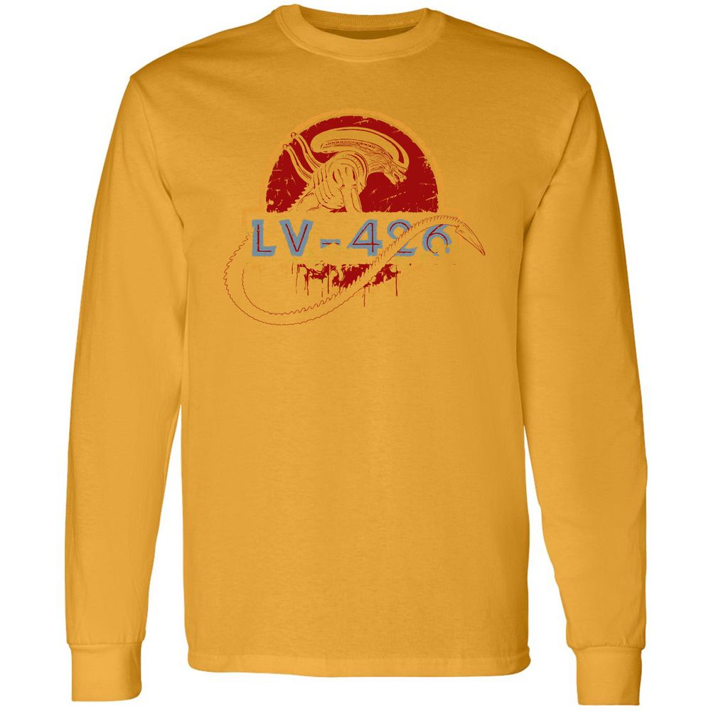 Long Sleeve T-Shirt - 3KQC3L3L - Gold - 9