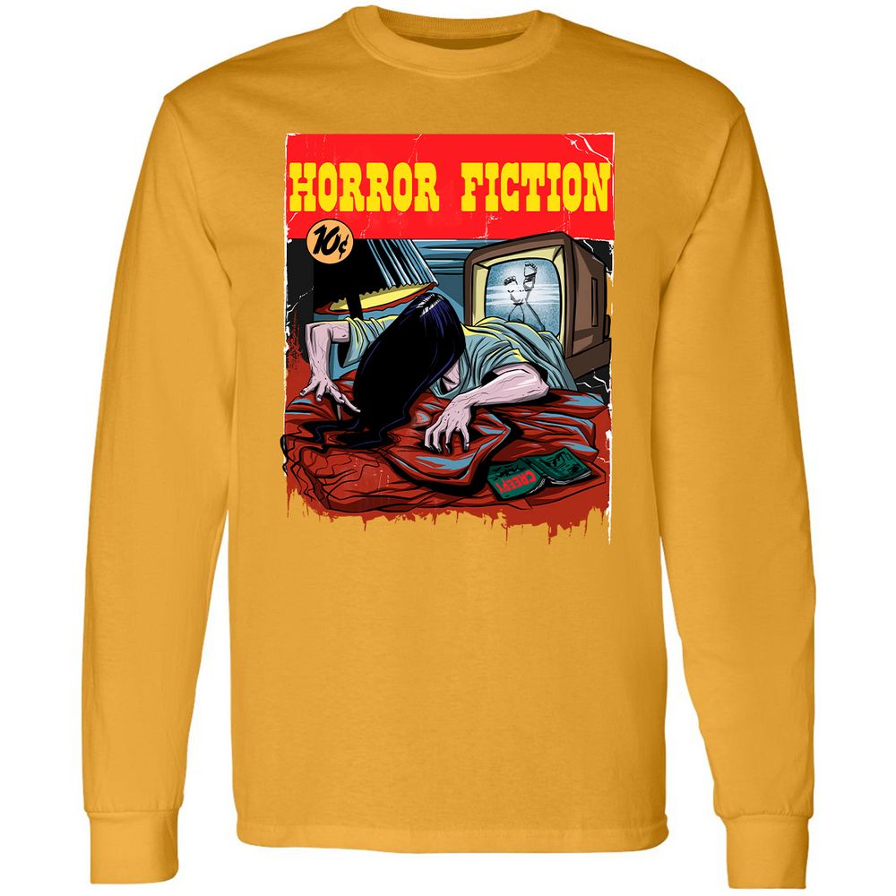 Long Sleeve T-Shirt - GQAF51KG - Gold - 9