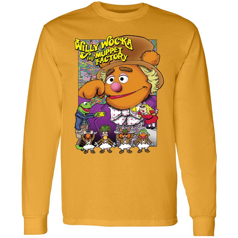 Long Sleeve T-Shirt - QHQGGS52 - Gold - 9