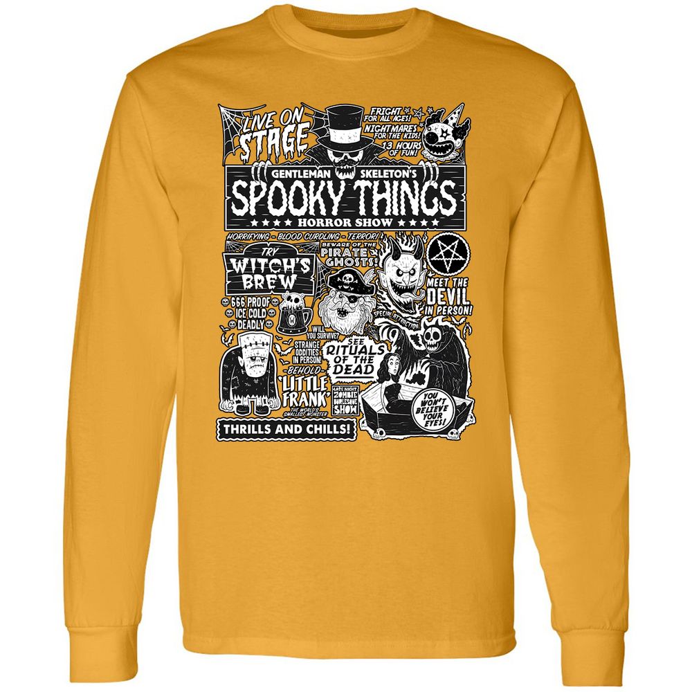 Long Sleeve T-Shirt - P1VR3SFB - Gold - 9