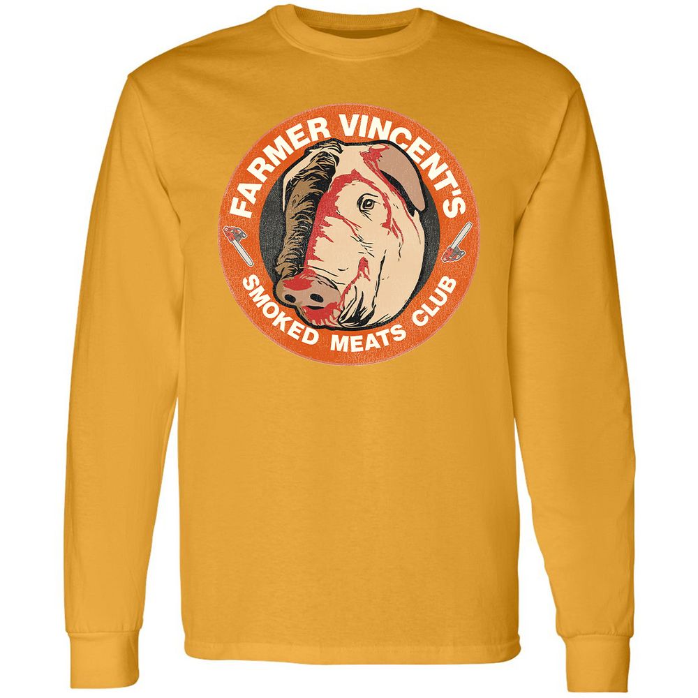 Long Sleeve T-Shirt - A5CRVHKU - Gold - 9