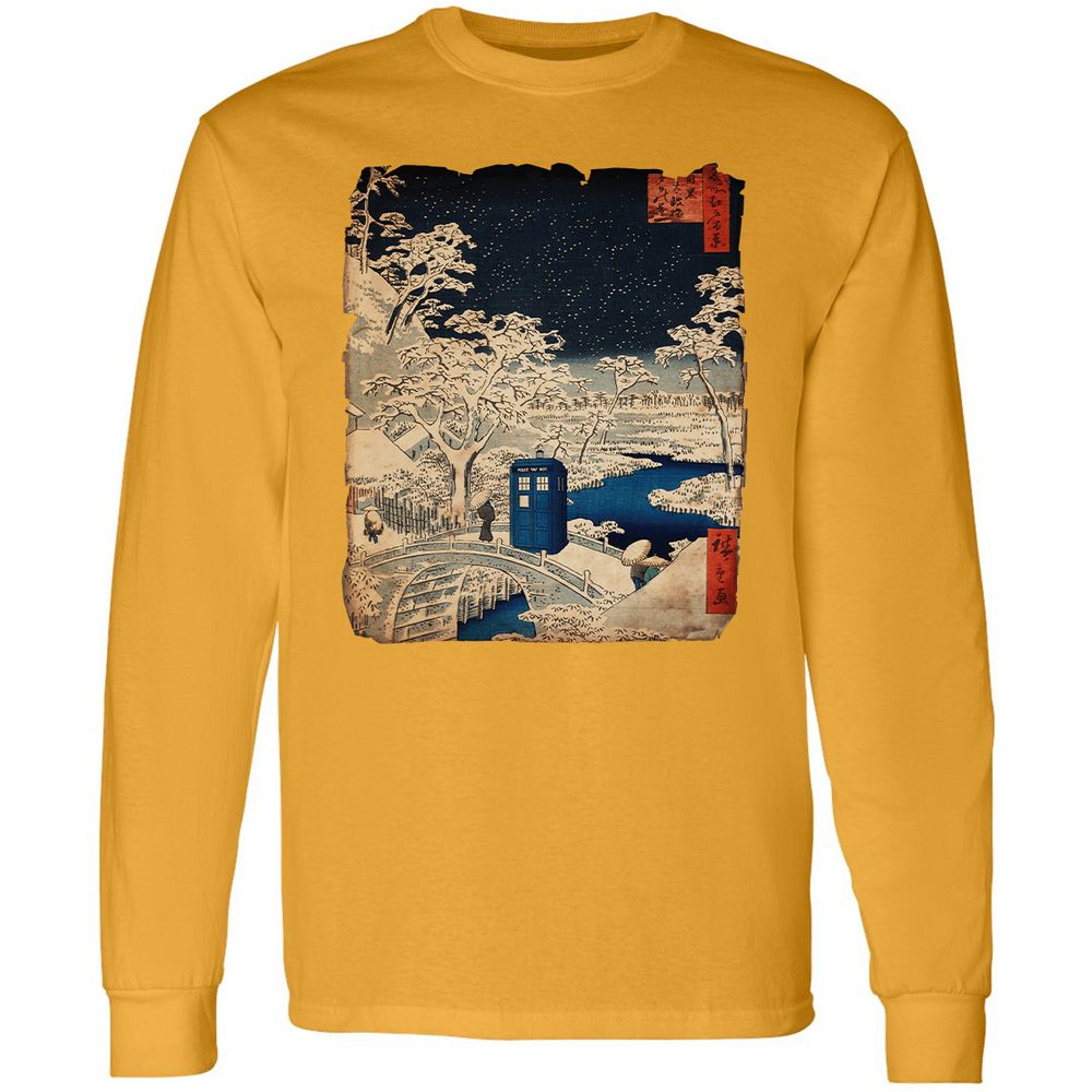 Long Sleeve T-Shirt - G4LP5BSZ - Gold - 9