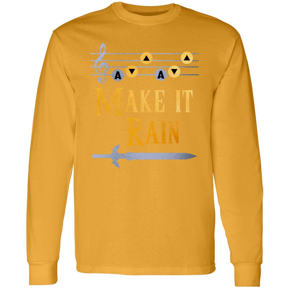 Long Sleeve T-Shirt - 3UW6ZF11 - Gold - 9