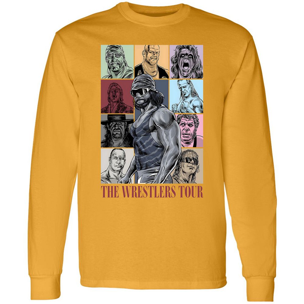 Long Sleeve T-Shirt - PBKE3EC8 - Gold - 9