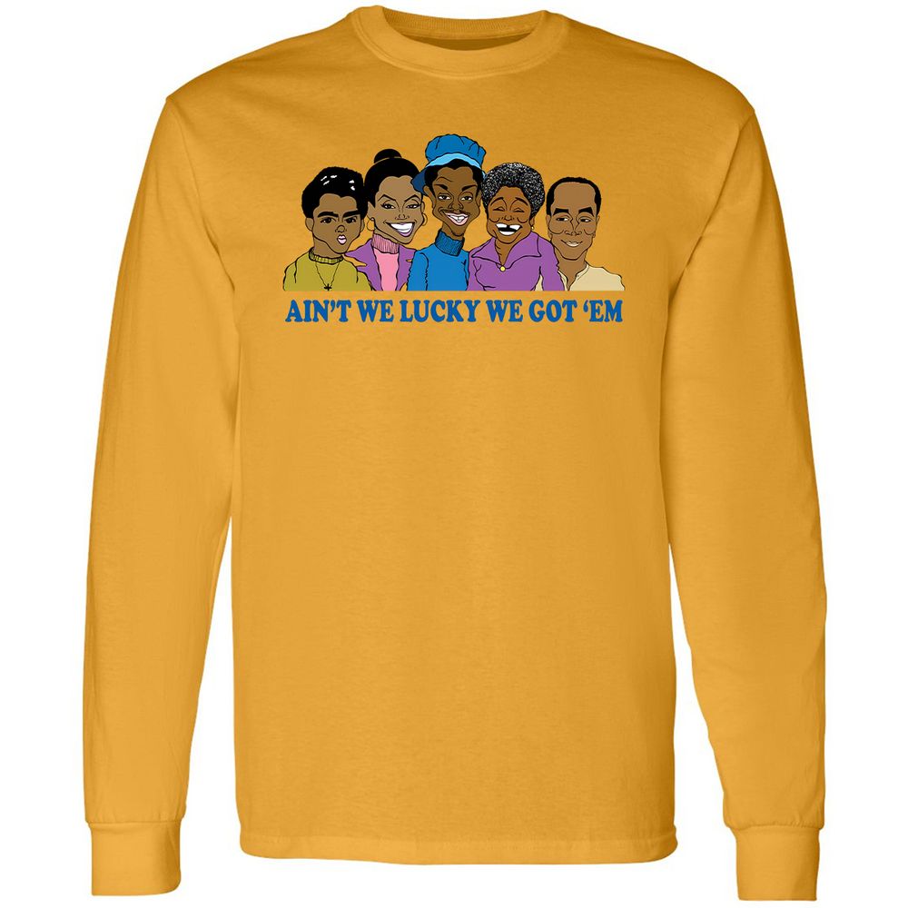 Long Sleeve T-Shirt - HV2GFFJW - Gold - 9