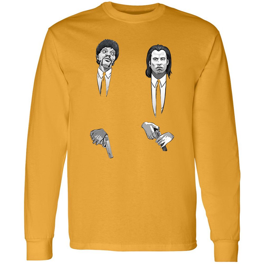 Long Sleeve T-Shirt - RQS1FHV1 - Gold - 9