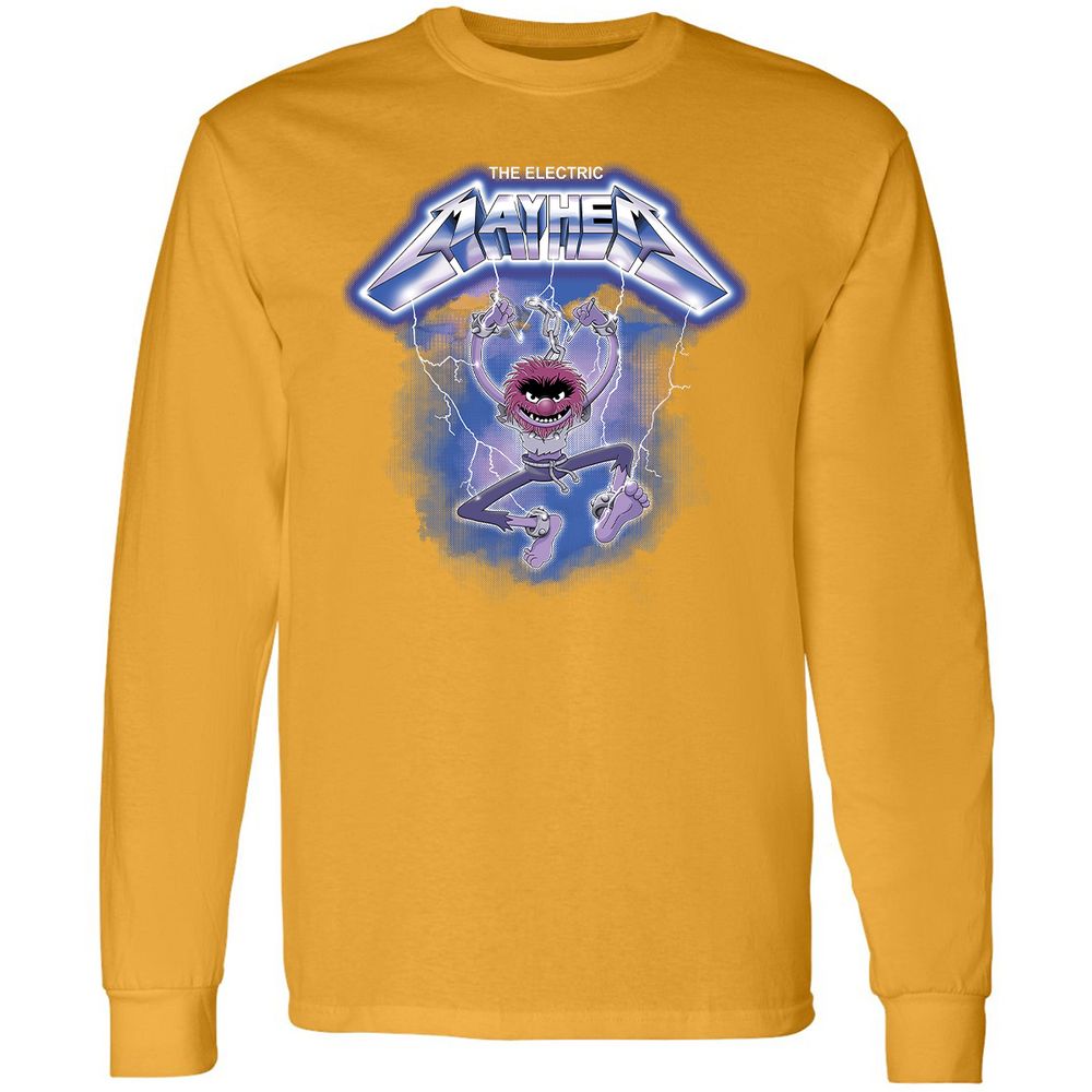 Long Sleeve T-Shirt - RL9G6M5M - Gold - 9