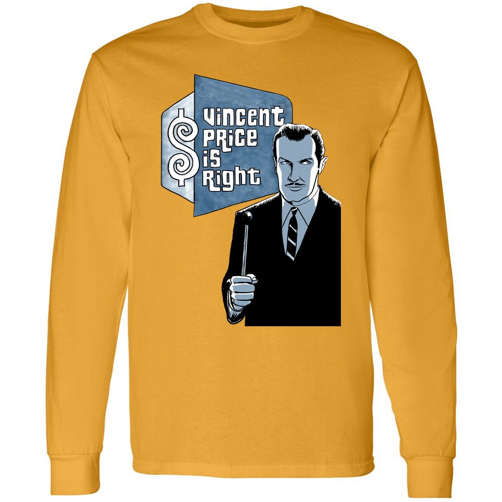 Long Sleeve T-Shirt - KRK8YWXU - Gold - 9