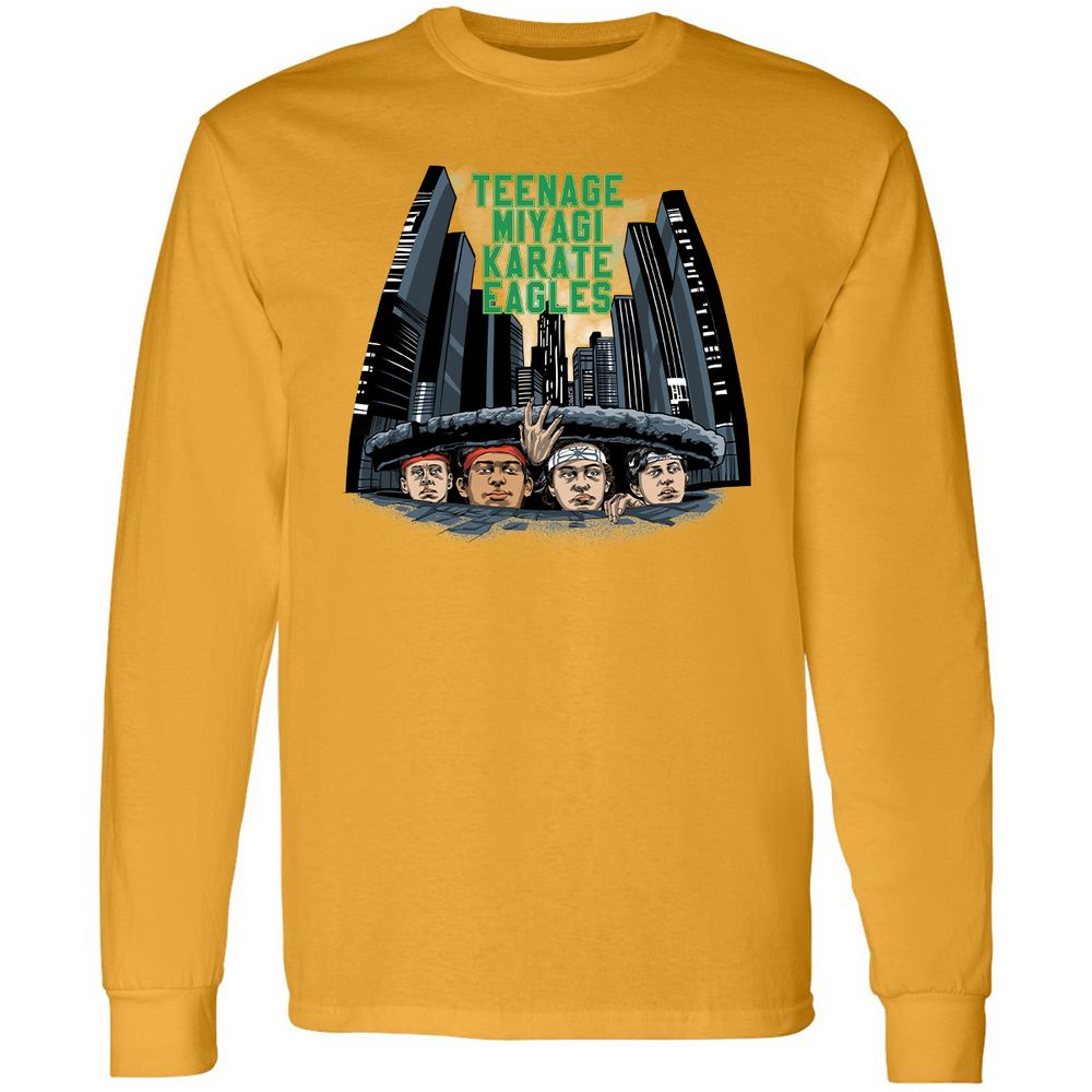 Long Sleeve T-Shirt - TBPL58EV - Gold - 9