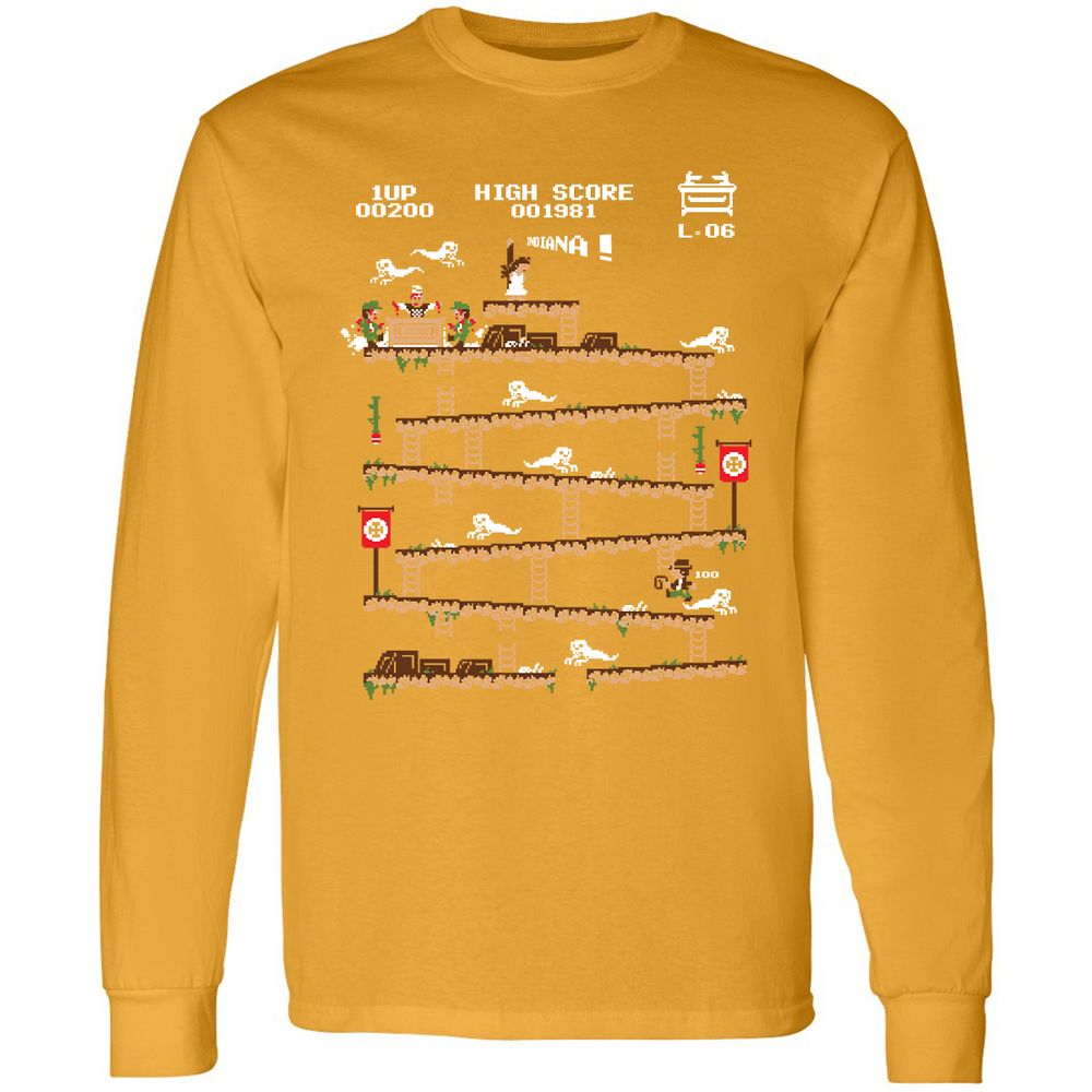 Long Sleeve T-Shirt - P38APMCR - Gold - 9