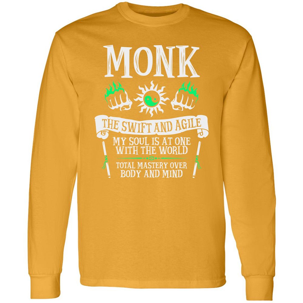 Long Sleeve T-Shirt - 1Y61H9TK - Gold - 9