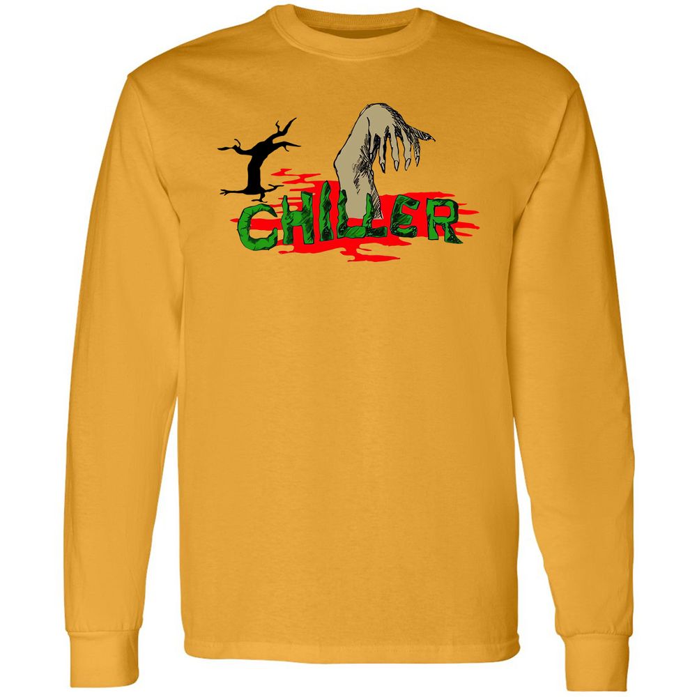 Long Sleeve T-Shirt - MVZZFJVH - Gold - 9