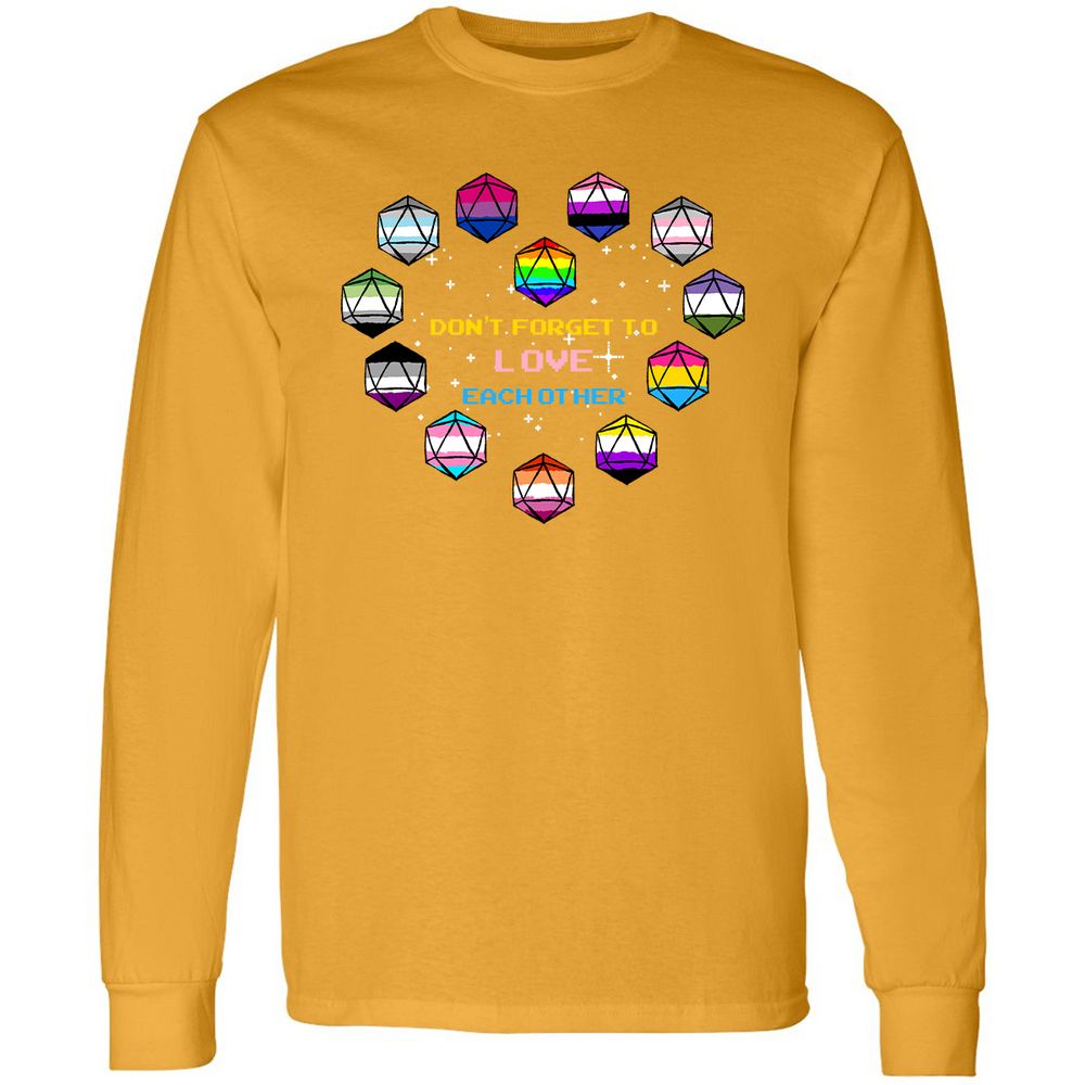 Long Sleeve T-Shirt - VQQW6X7P - Gold - 9