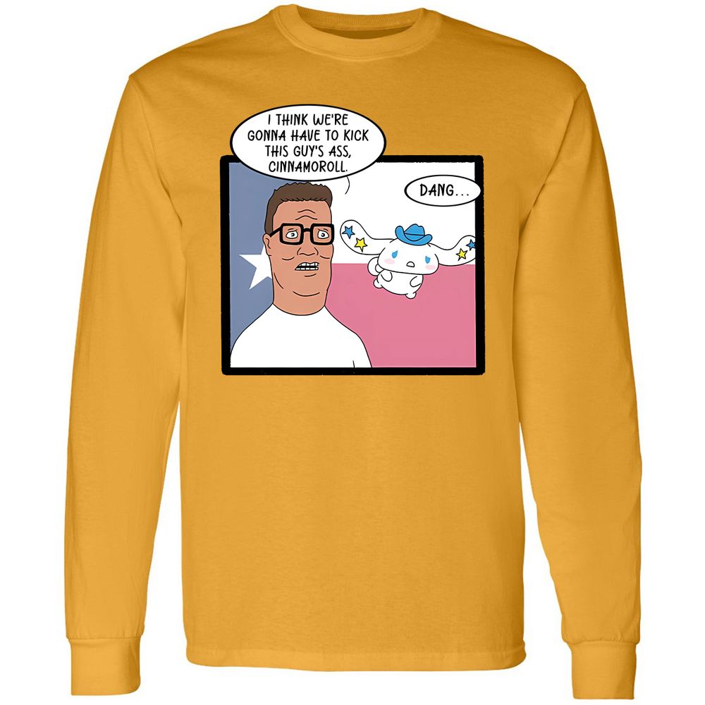 Long Sleeve T-Shirt - 7QHU6Z2X - Gold - 9