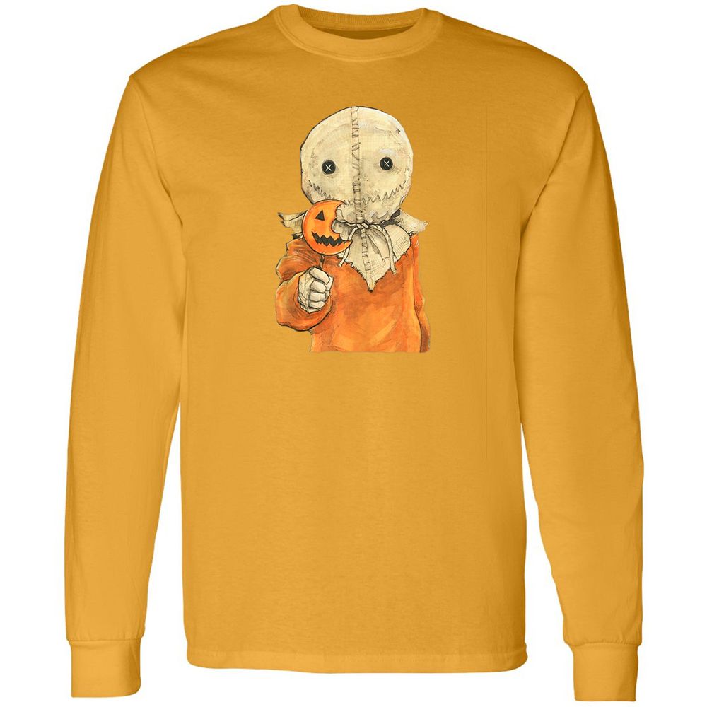 Long Sleeve T-Shirt - 8K5JQHEY - Gold - 9