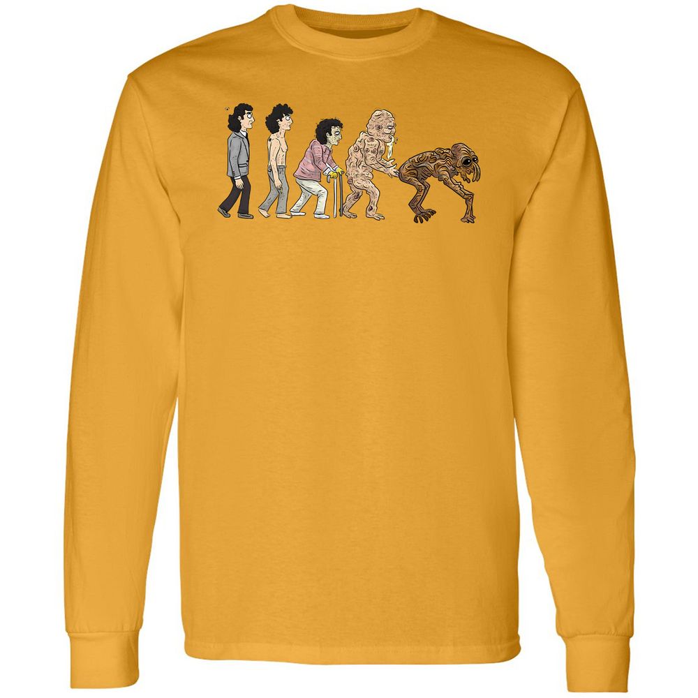 Long Sleeve T-Shirt - F49DMPZ5 - Gold - 9