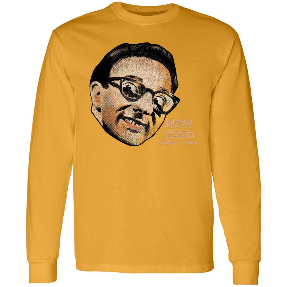 Long Sleeve T-Shirt - B1R8H8L4 - Gold - 9