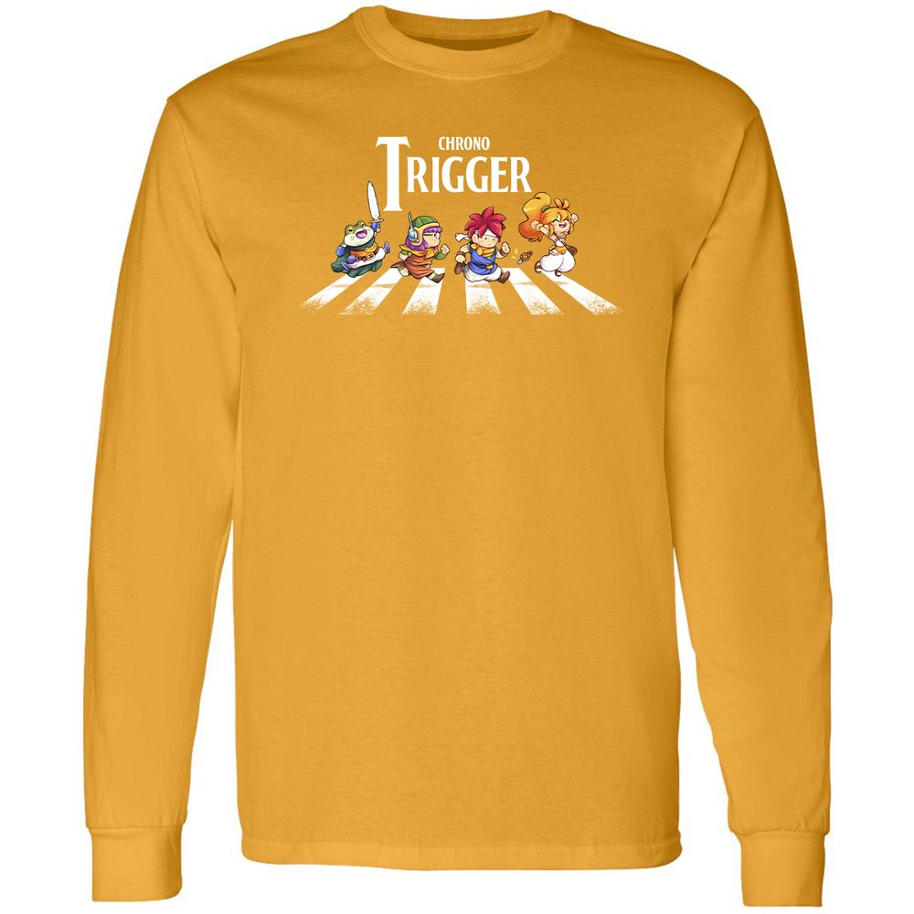 Long Sleeve T-Shirt - G72Z7BCP - Gold - 9