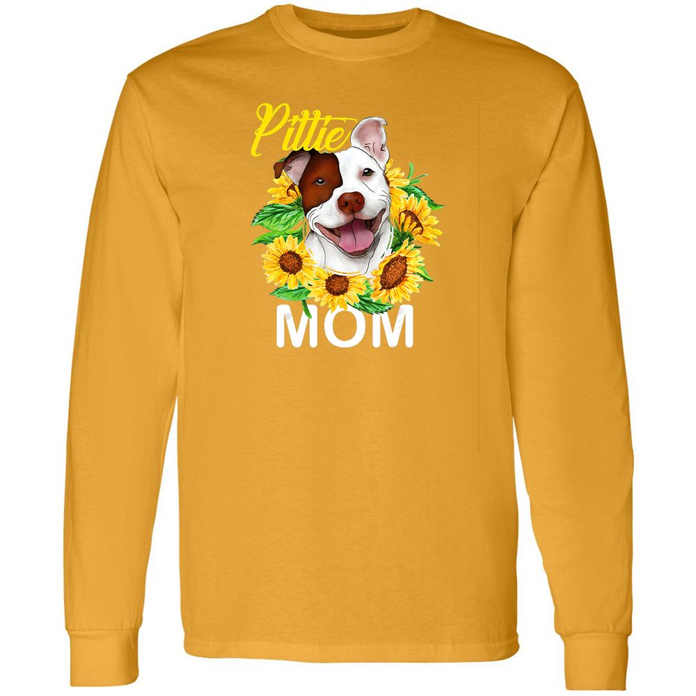 Long Sleeve T-Shirt - 3U4ZPZ3A - Gold - 9