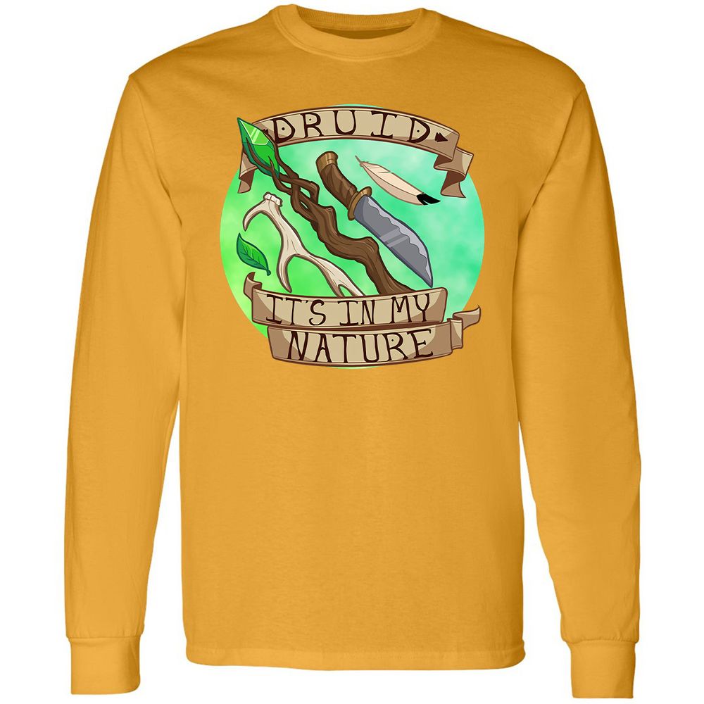 Long Sleeve T-Shirt - 8T11B194 - Gold - 9