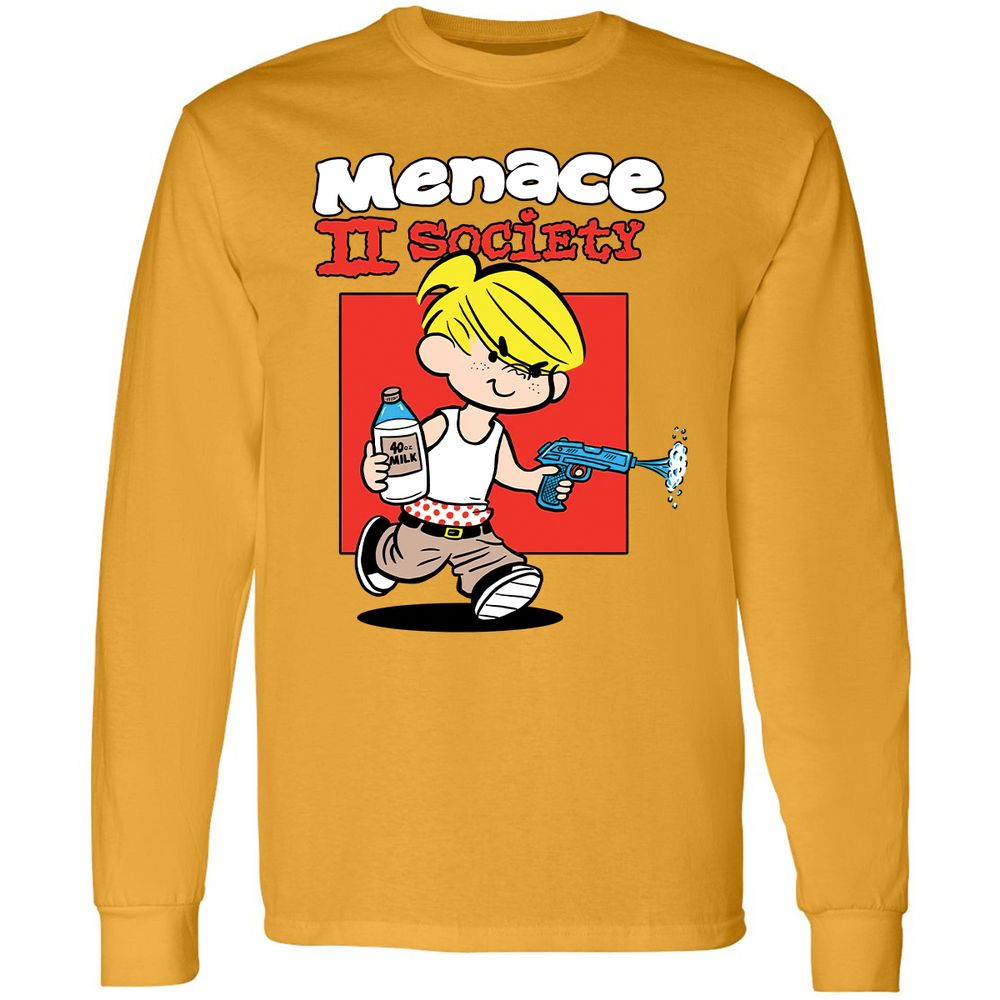 Long Sleeve T-Shirt - KP2MYNV7 - Gold - 9