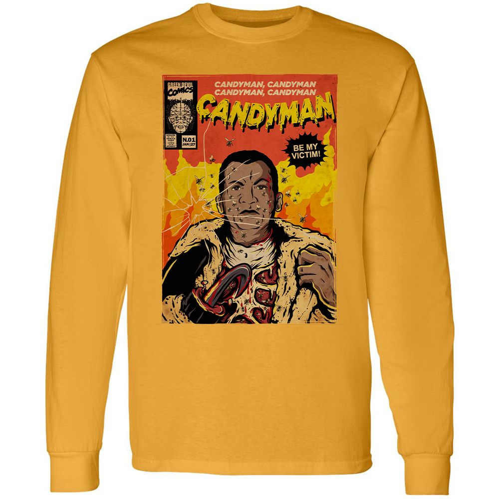 Long Sleeve T-Shirt - 59N5LM78 - Gold - 9