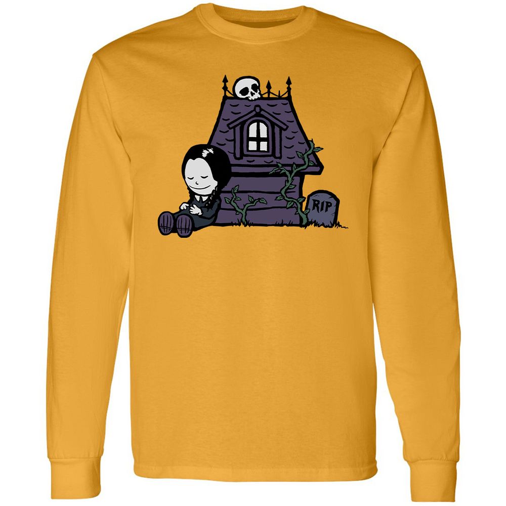 Long Sleeve T-Shirt - DJYSAHK3 - Gold - 9
