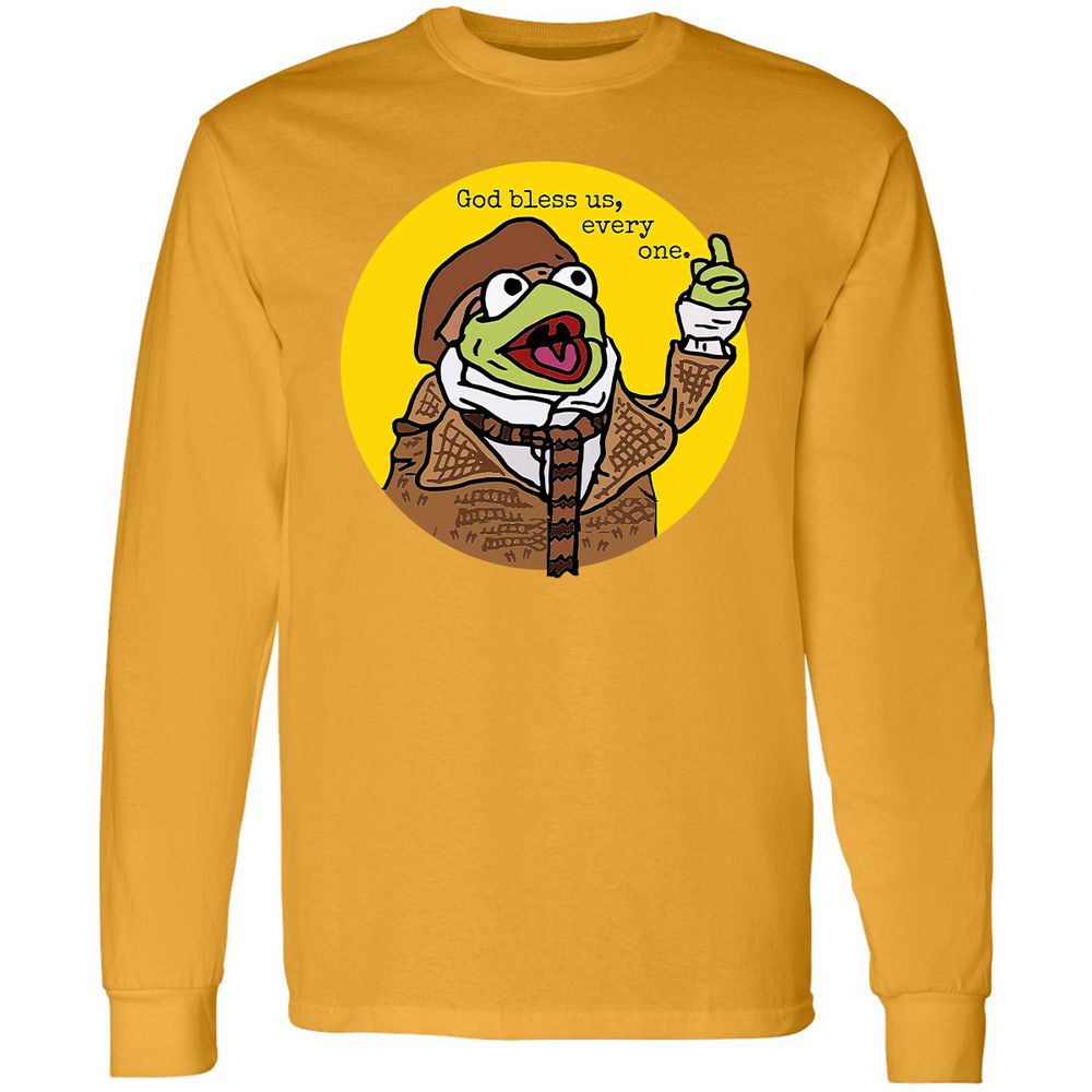 Long Sleeve T-Shirt - Q78Z6ZG8 - Gold - 9