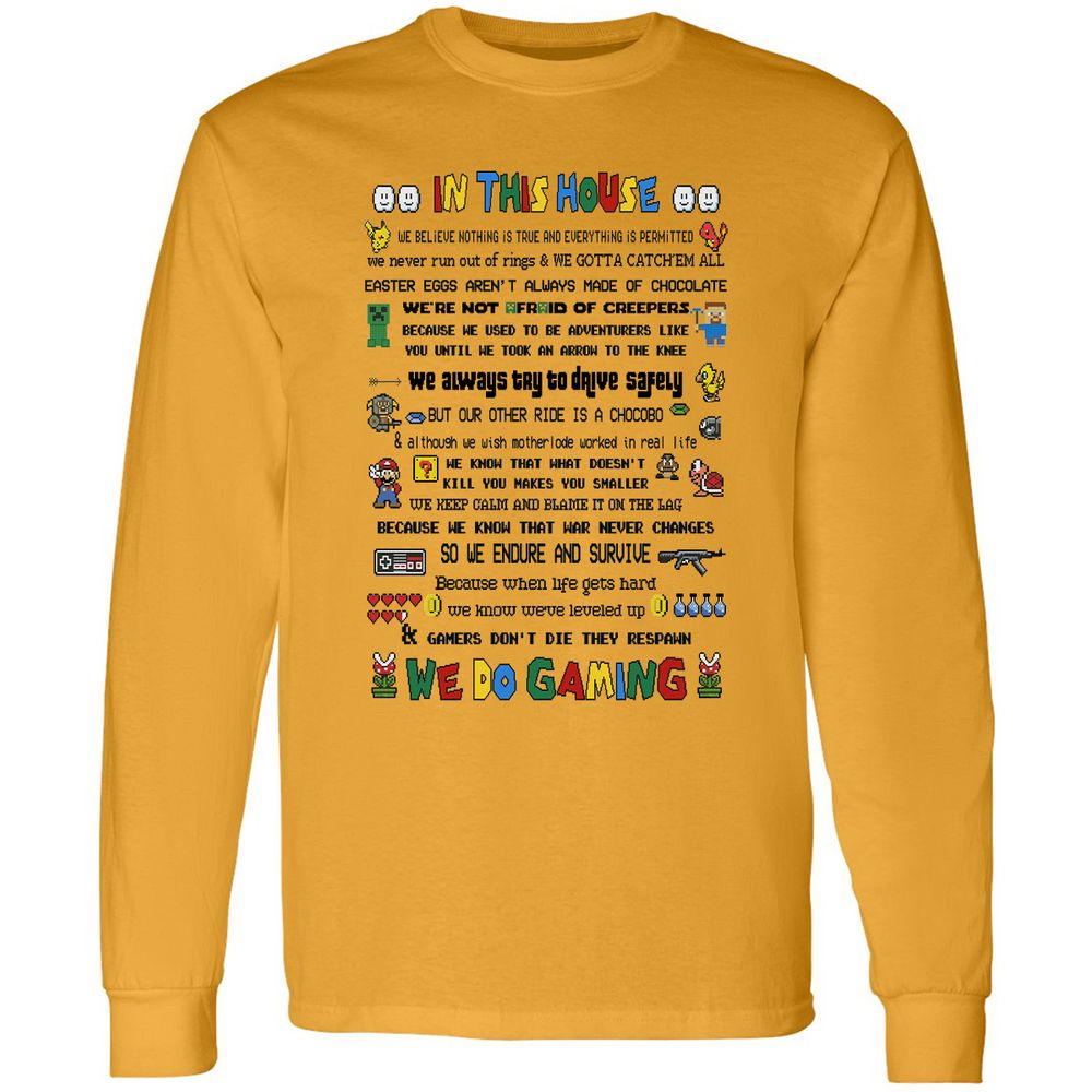 Long Sleeve T-Shirt - BDL173LW - Gold - 9