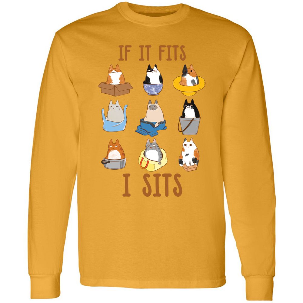 Long Sleeve T-Shirt - 3NYHD1FC - Gold - 9