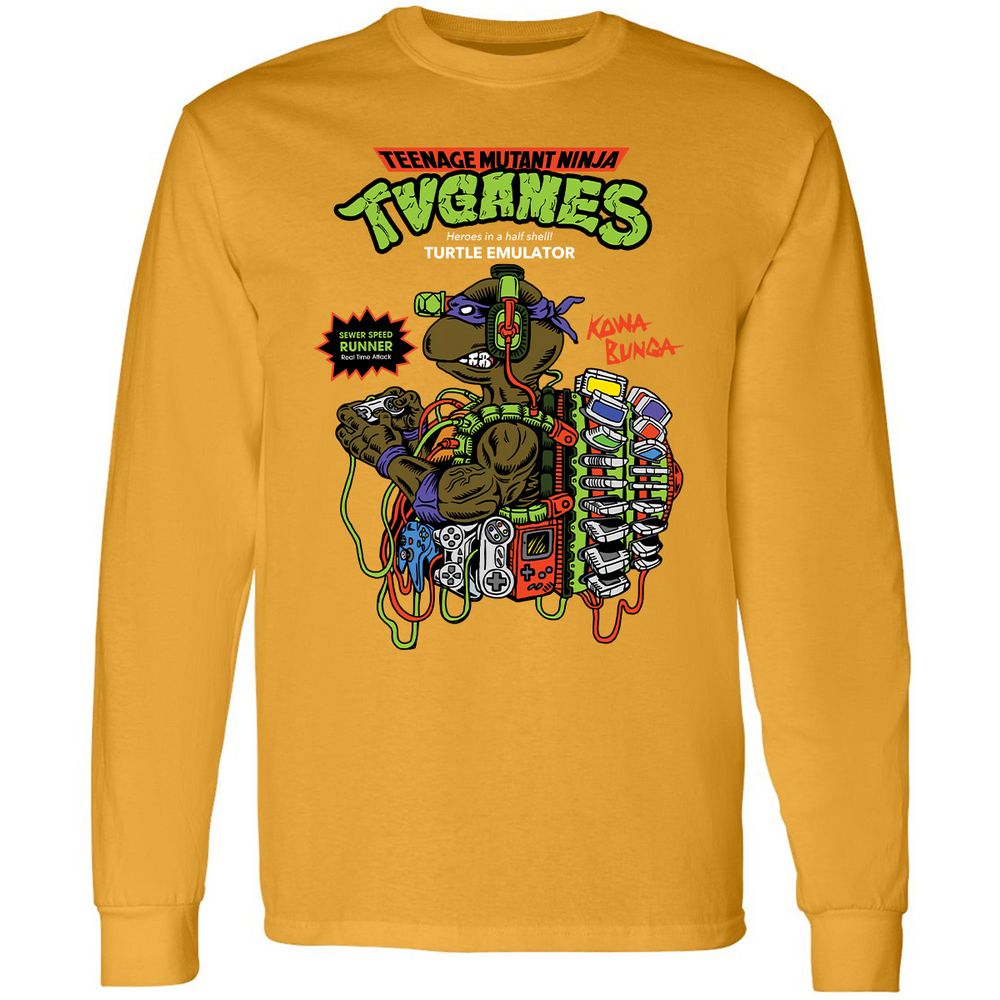 Long Sleeve T-Shirt - GYRCE3WX - Gold - 9