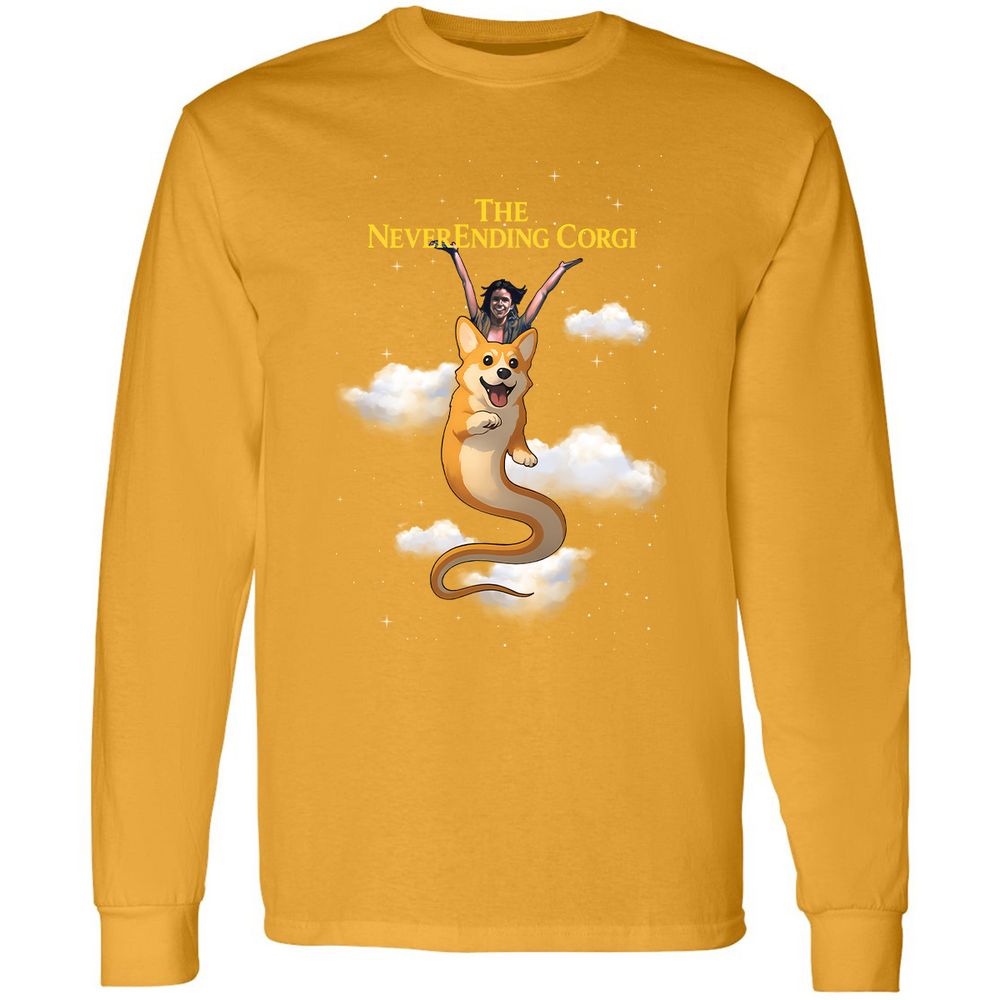 Long Sleeve T-Shirt - 81DGJ7HA - Gold - 9
