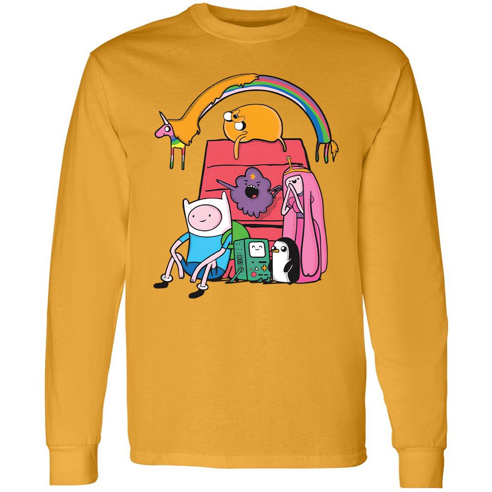 Long Sleeve T-Shirt - JS57J3HF - Gold - 9