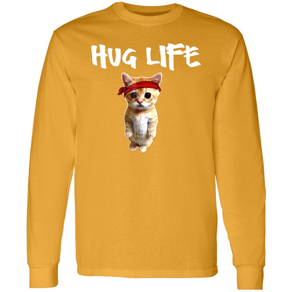 Long Sleeve T-Shirt - Q2UHG16T - Gold - 9