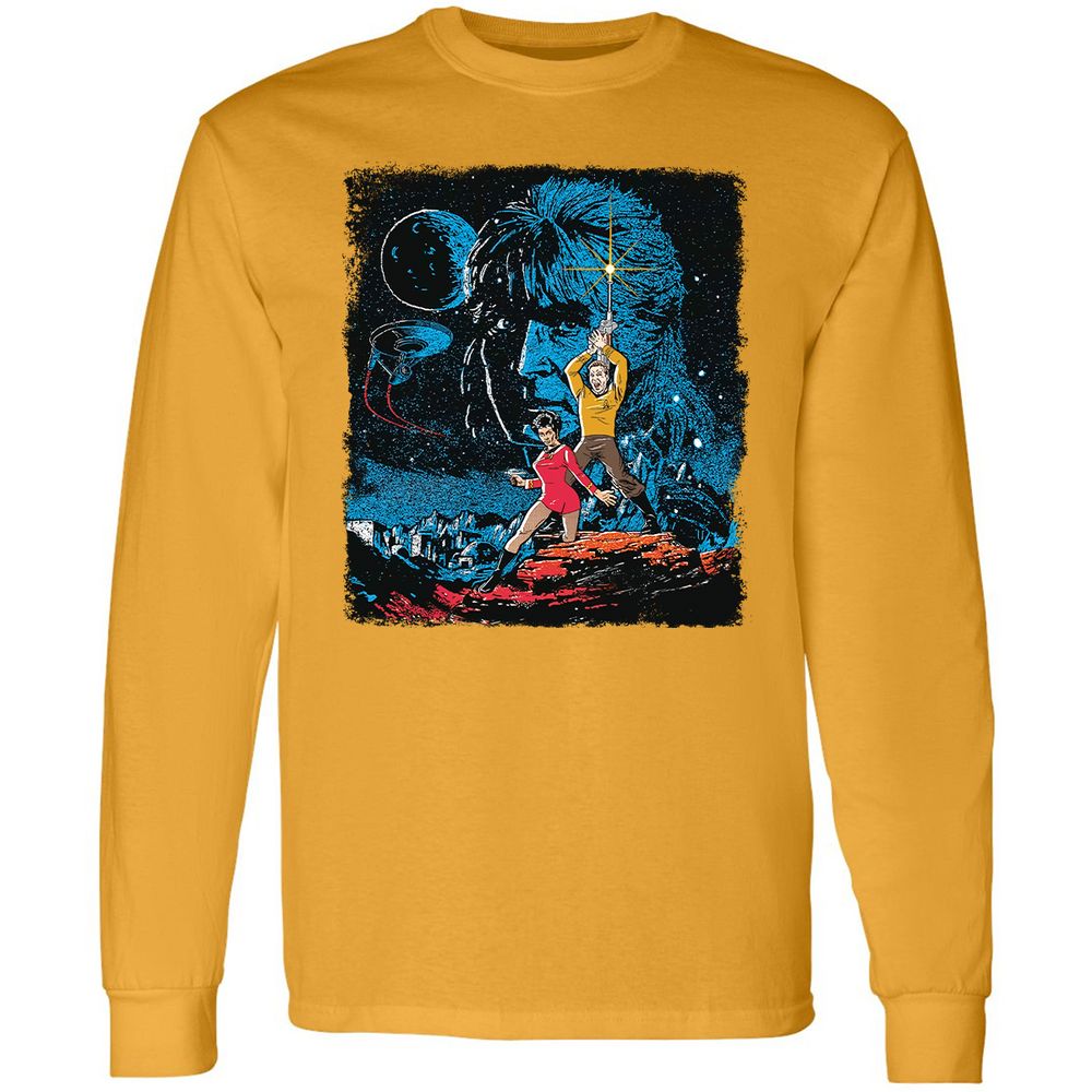 Long Sleeve T-Shirt - 1C7388D6 - Gold - 9