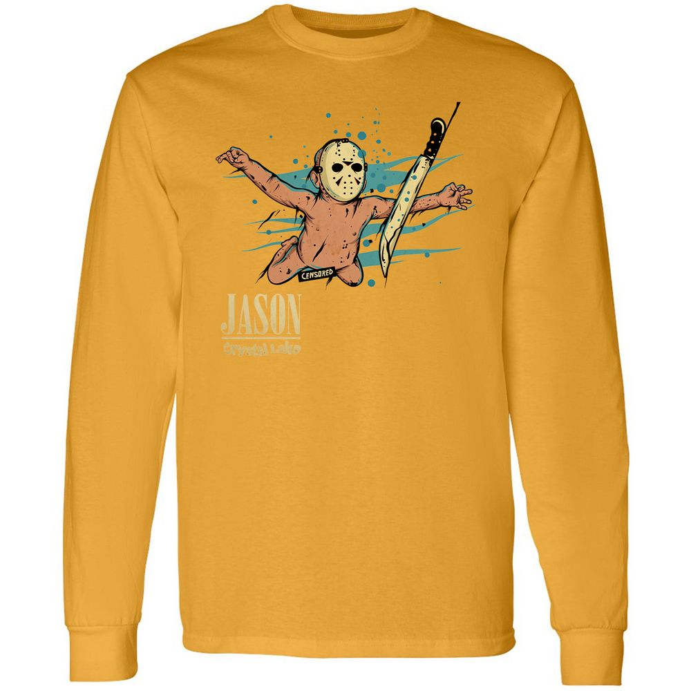Long Sleeve T-Shirt - CMT4MNK8 - Gold - 9