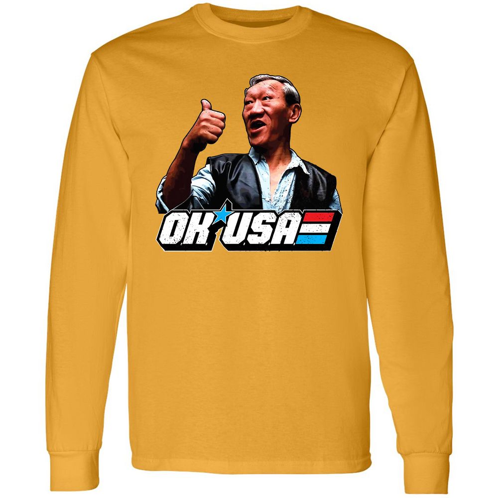Long Sleeve T-Shirt - FSGTA5ZN - Gold - 9