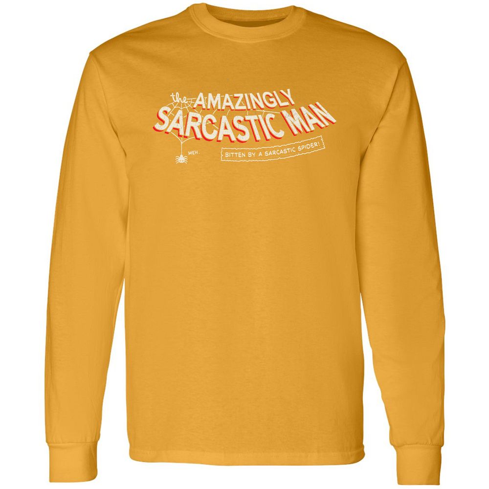 Long Sleeve T-Shirt - Q3F5K5HH - Gold - 9