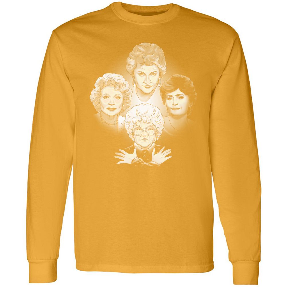 Long Sleeve T-Shirt - M5U3XQTB - Gold - 9