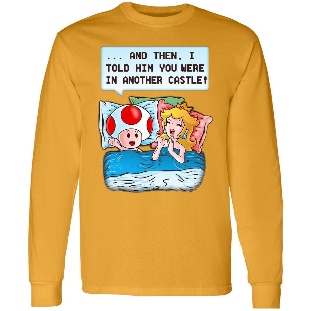 Long Sleeve T-Shirt - FLRZYS4H - Gold - 9