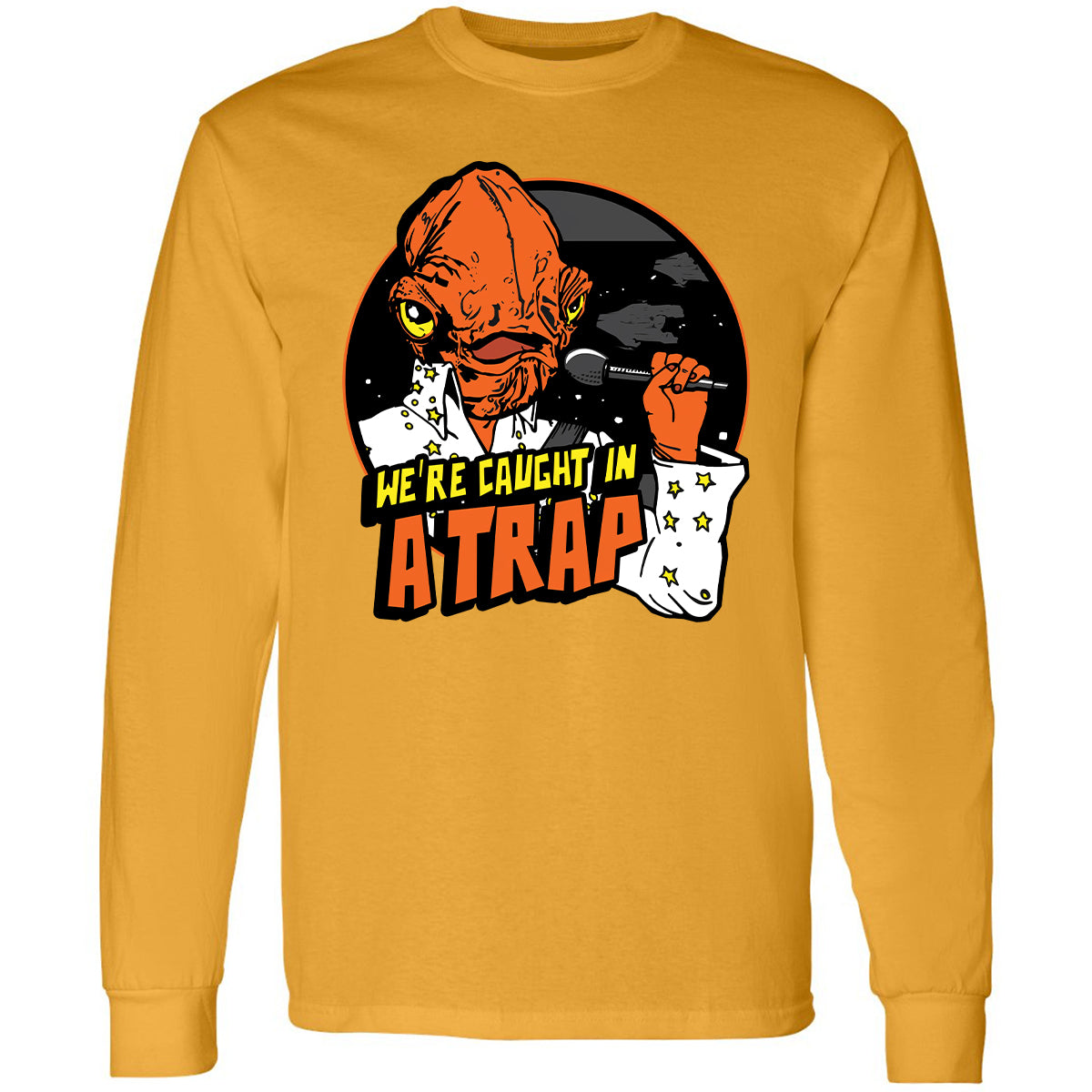 Long Sleeve T-Shirt - 947HM86X - Gold - 9