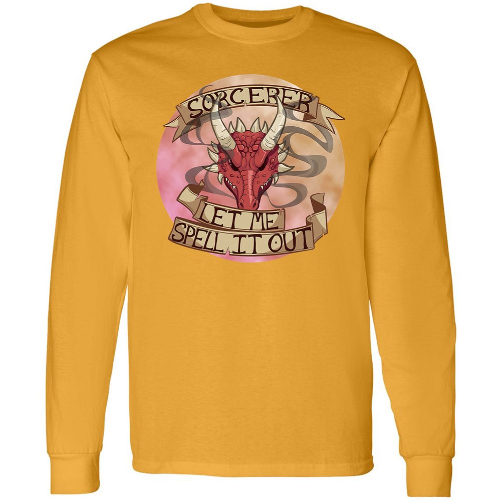 Long Sleeve T-Shirt - 6JVX4GMC - Gold - 9