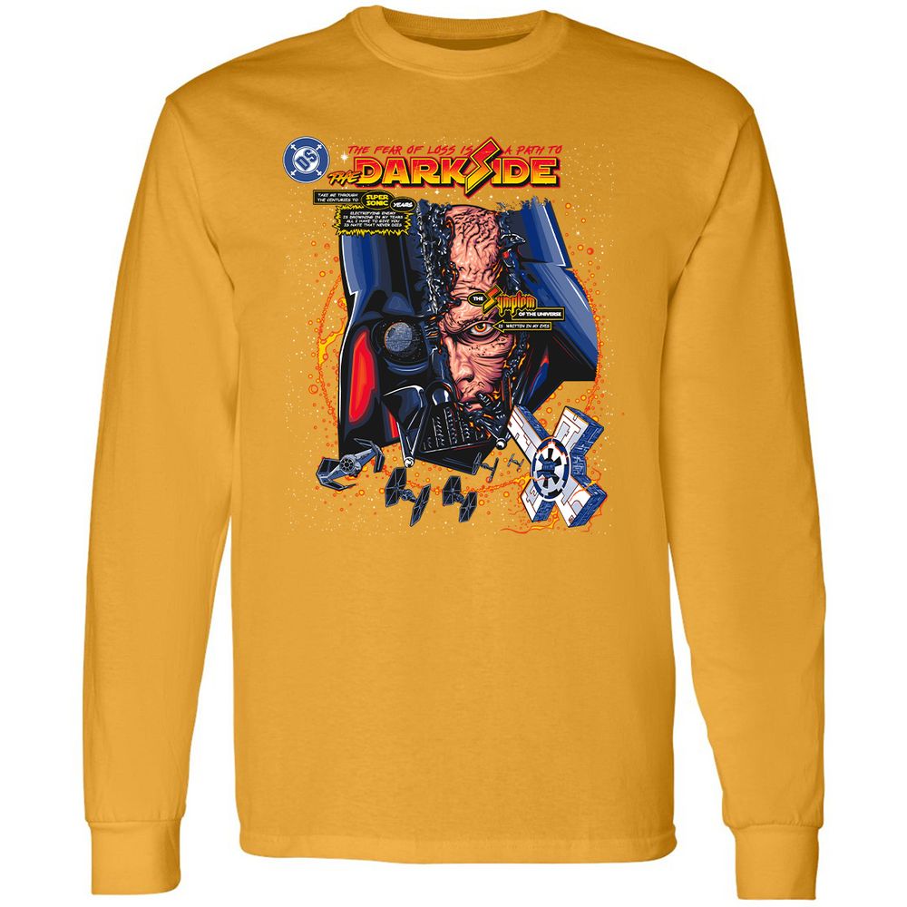 Long Sleeve T-Shirt - 5TNUXP7H - Gold - 9