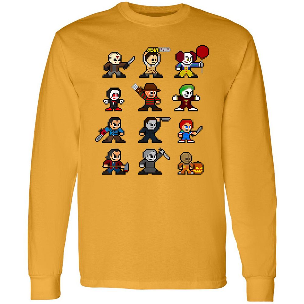 Long Sleeve T-Shirt - HXQTA5MV - Gold - 9