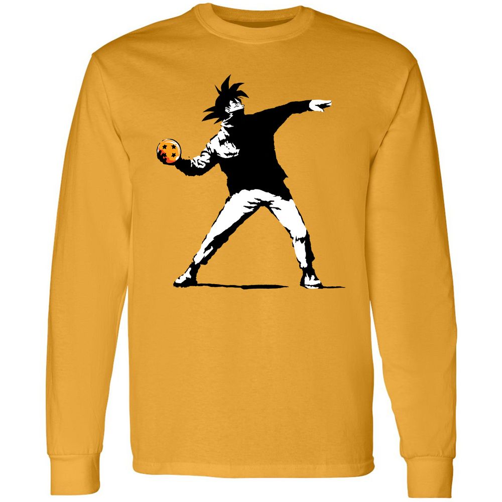 Long Sleeve T-Shirt - KQ6TTF2T - Gold - 9