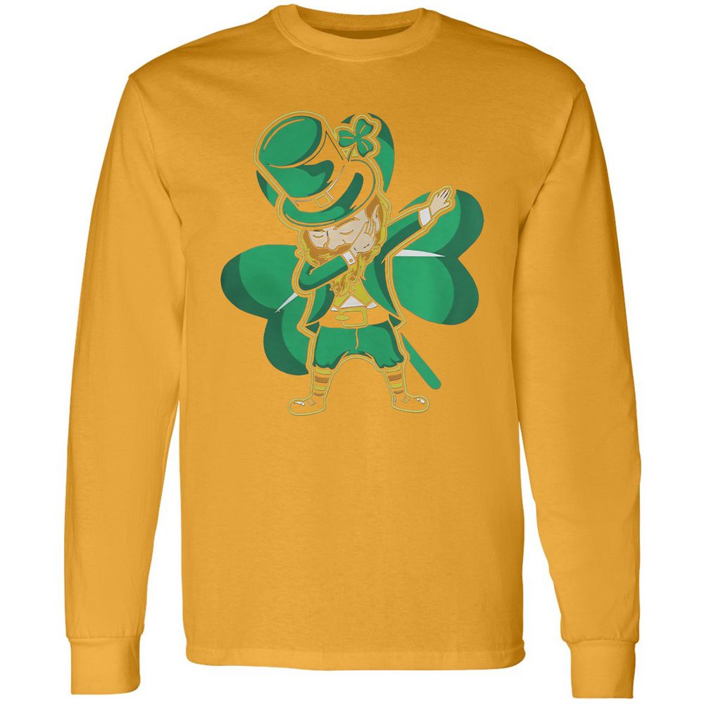 Long Sleeve T-Shirt - DL7ZV7U9 - Gold - 9