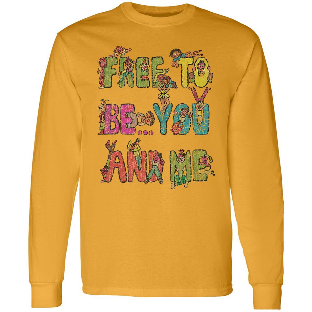 Long Sleeve T-Shirt - Y6ATJYZE - Gold - 9