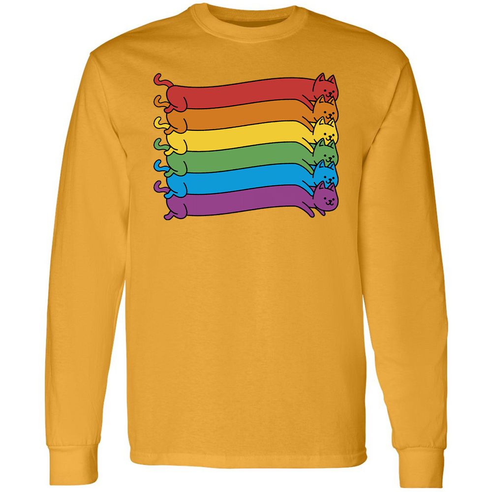 Long Sleeve T-Shirt - DCDZSMBX - Gold - 9