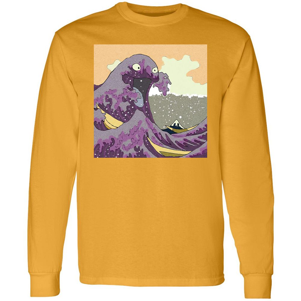 Long Sleeve T-Shirt - GB89DPKG - Gold - 9